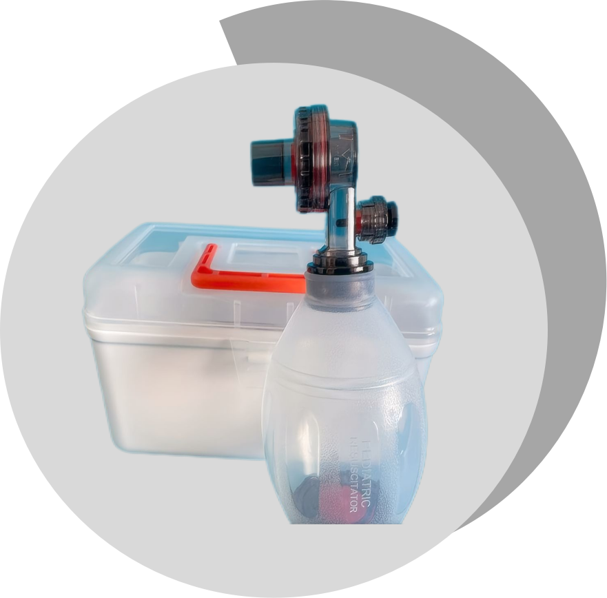 动物球囊式简易呼吸器