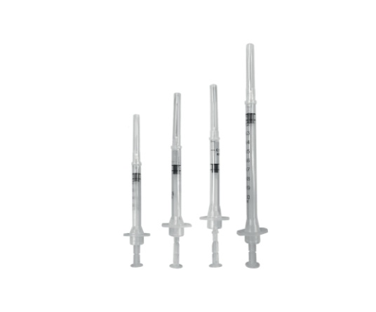 AUTO DISABLE SYRINGE FOR SINGLE USE WITH FIXED NEEDLE
