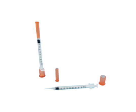 INSULIN SYRINGE FOR SINGLE USE