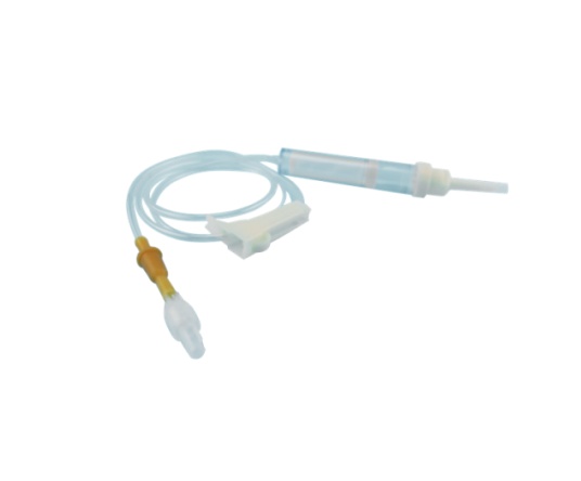 TRANSFUSION SETS FOR SINGLE USE